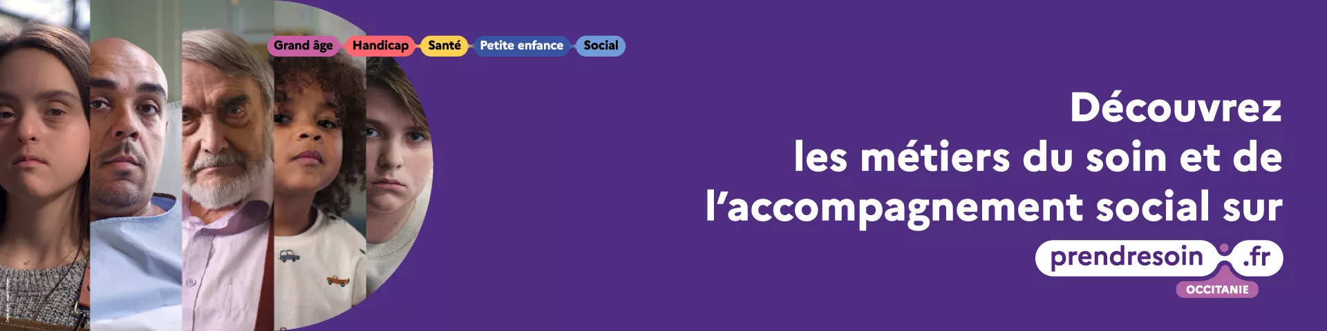 Découvrez les métiers du soin et de l'accompagnement social